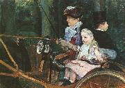 Mary Cassatt, Woman and Child Driving